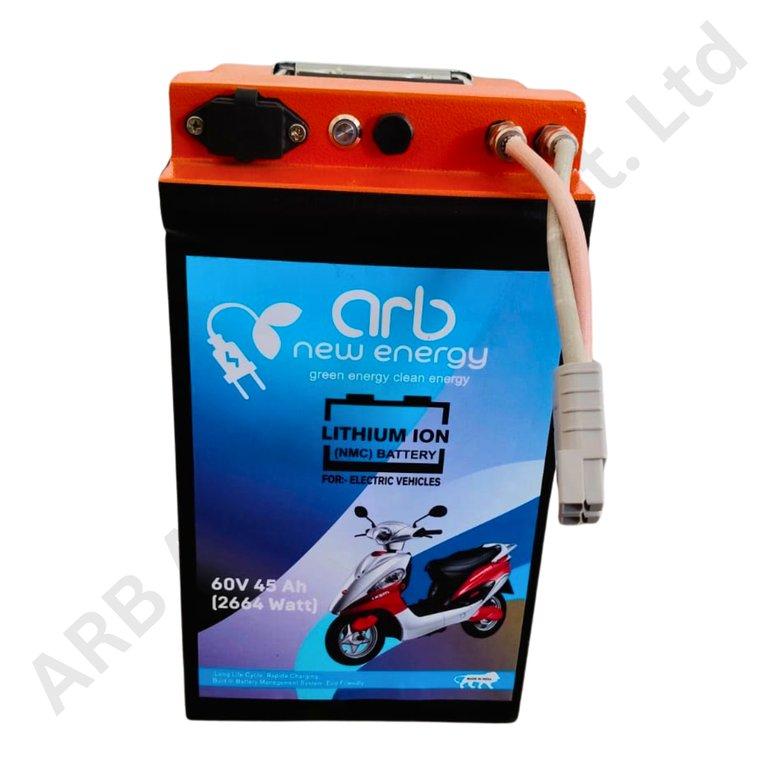 60V 45Ah 16S 10P Nmc Battery Pack for E Scooter